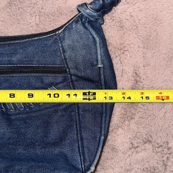 Vintage Denim Shoulder Bag - Picture 5 of 9